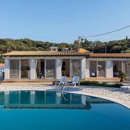 Aurora Blue With Private Pool - Just Tens Of Meters From The Sea - By Posarellivillas Villa Acharavi (Corfu)